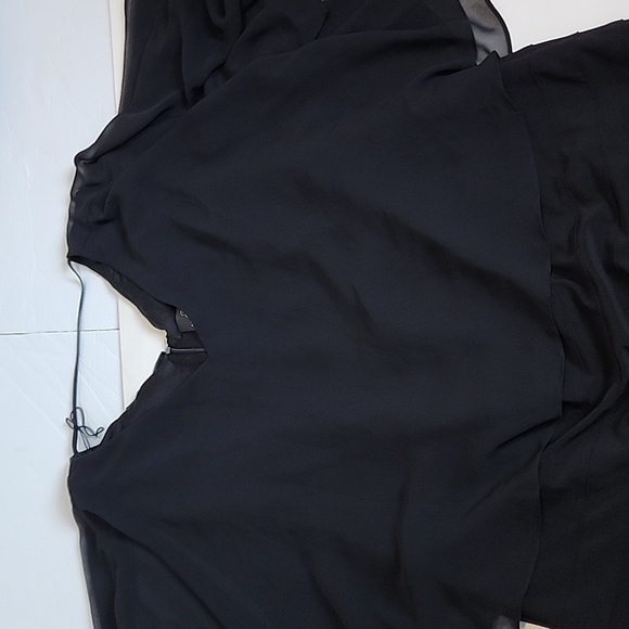 Adrianna PapellChiffon Capelet Dress/ 16W - Picture 8 of 17